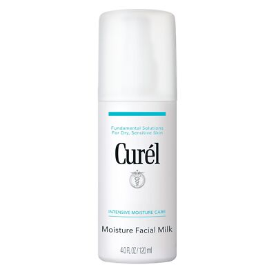 Curel Japanese Skin Care Moisture Facial Milk Moisturizer, Daily Face Lotion for