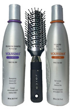 3 pc Combo Joico Volissima Volumizing Shampoo,Gel and Brush f10.1 oz ea 073 