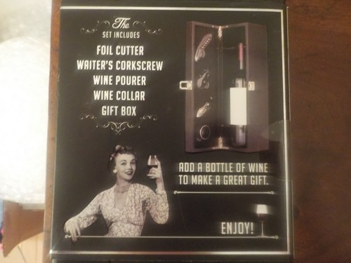 The Original Brand 5 Piece Wine Tool Set, BRAND NEW*** - Picture 2 of 5