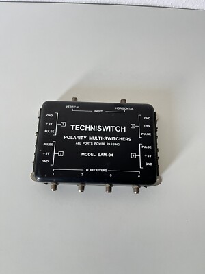 TECHNISWITCH MODEL SAM-04 POLARITY MULTI-SWITCHERS