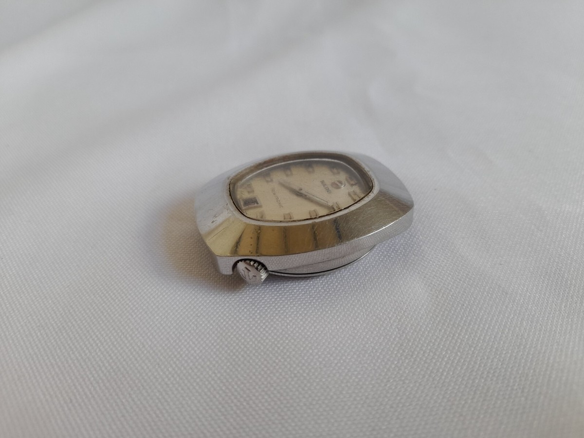 Montre Rado Newtronic 11900 Avec Dateur - En Panne, à Réparer Ou Pour Pièces