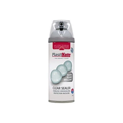 Plastikote Premium Clear Sealer Acrylic Spray Paint 400ML- All Colours - Picture 3 of 6