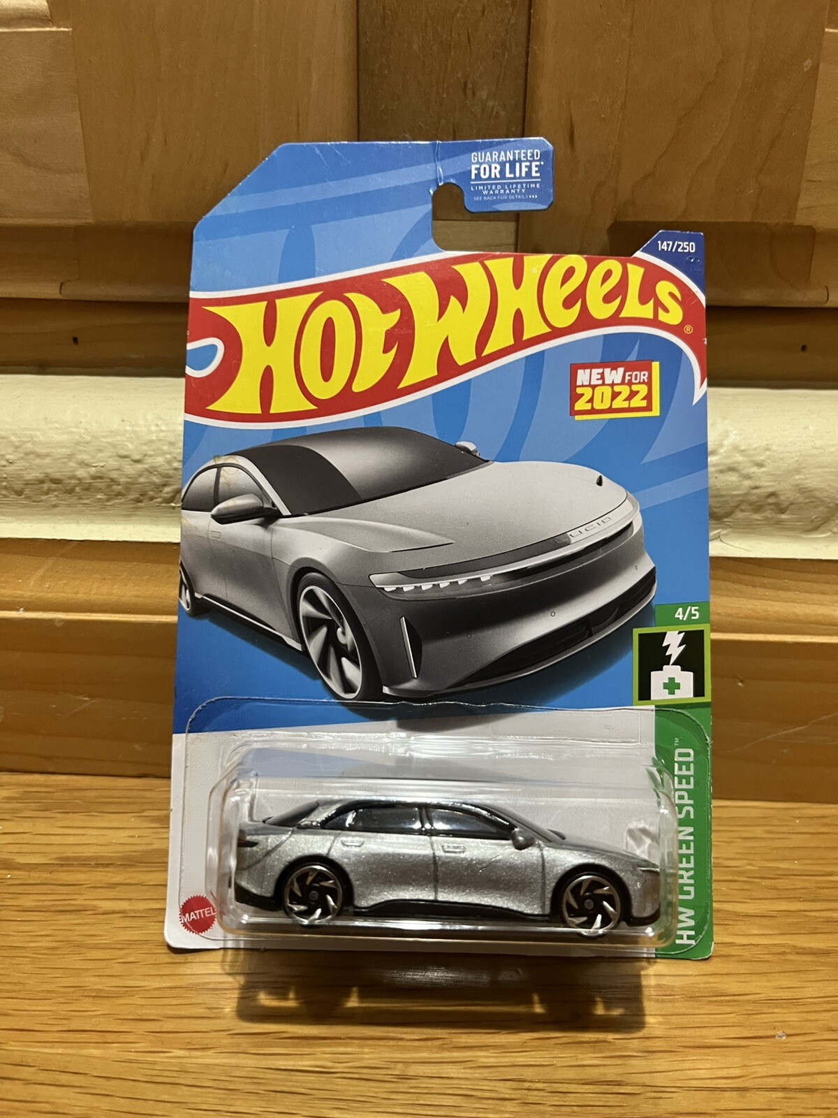 Hot Wheels New For 2022 Lucid Air Hot Wheels HW Green Speed 4/5 #147/250