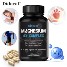 Magnesium Complex Capsules, Supporting Energy, Heart and Muscle Health