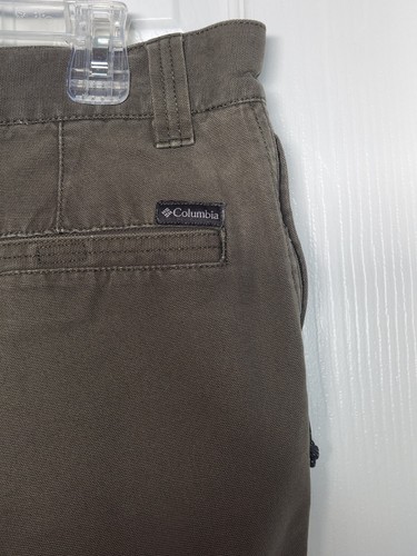 Columbia Flex Roc Pants Men's 34x30 Regular Fit Outdoors Hiking Utility Cotton - Picture 6 of 8