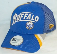 NEW Era 59fifty BUFFALO SABRES Adjustable Snapback Hockey Hat BLUE & GOLD cap