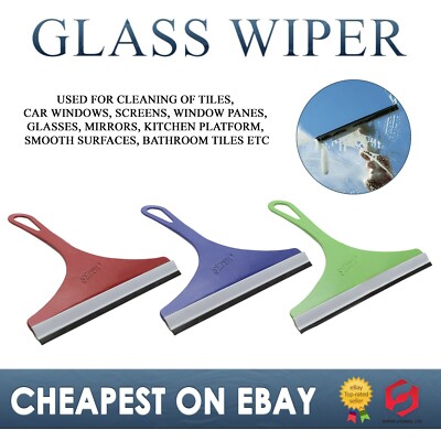 NEU Profi Fensterabzieher Glasreiniger Applikator Gummi Wischerblatt