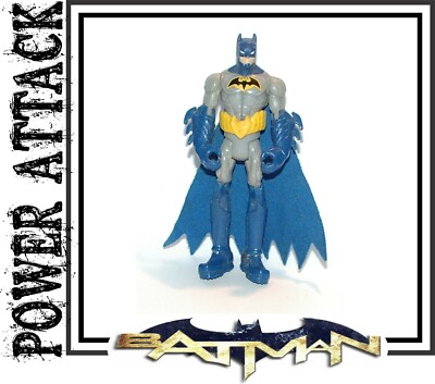 2011 Batman Power Attack 6 In. Figure Thermal Armor Blue Orange Mattel DC Comics