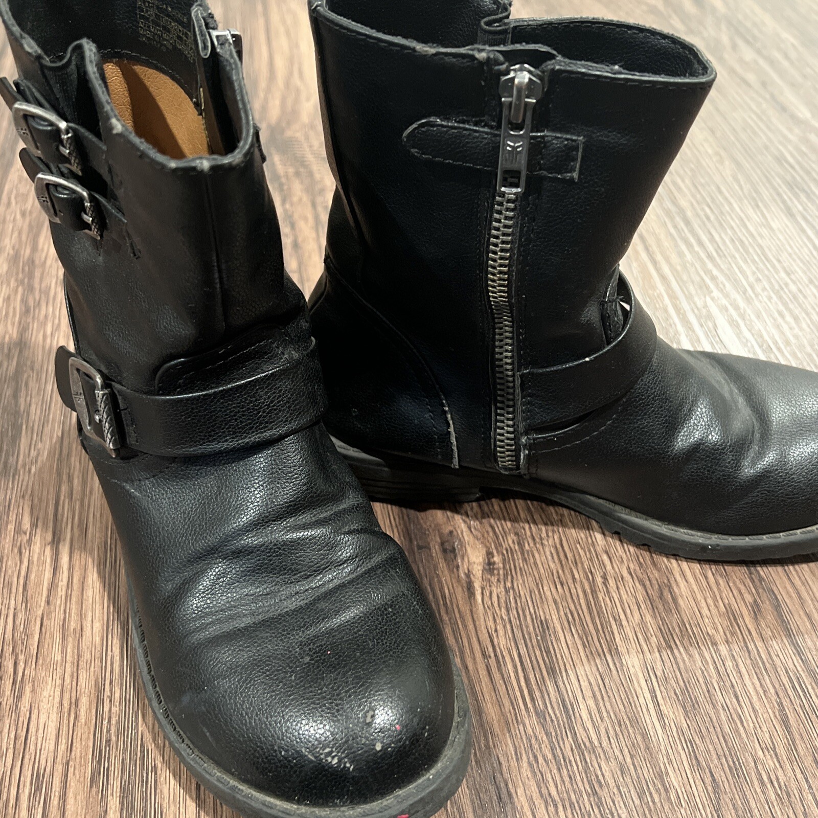 FRYE Veronica Bucle-strap Engineer Boot Toddler L… - image 7