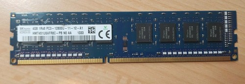 Hynix HMT451U6AFR8C-PB DDR3 Module 4GB (1x4) PC3-12800U DDR3-1600 CL11 RAM