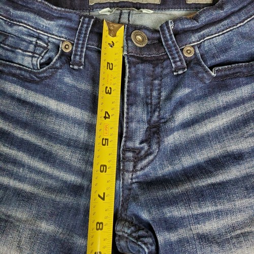Jeans uomo denim gamba dritta BKE fibbia Alec taglia 26R elasticizzato - Foto 11 di 12