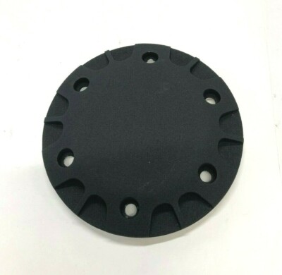 Black Motor Pulley Cap For Ultima 2'' Old School Belt Drives # 58-943