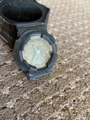 Men's watch Casio G-Shock GA100C 5081 Blue Hands Runs 200MWR