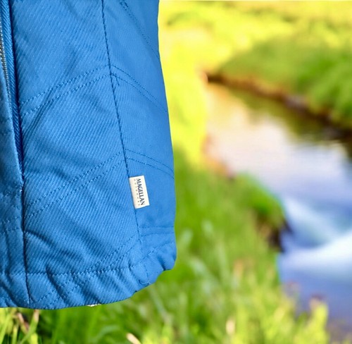 Chaleco Magellan Outdoors Para Mujer XS Fogata Acolchado Cremallera/A Presión Calce Clásico Azul - Imagen 5 de 14