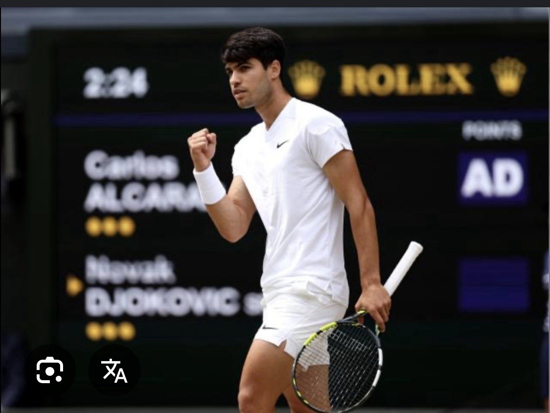 Nike Carlos Alcaraz 2024 Wimbledon Tennis Shorts Large Rafa Nadal