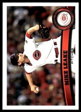 Mike Leake 2011 Topps #516 Cincinnati Reds MLB READ FREE SHIPPING AutographDen
