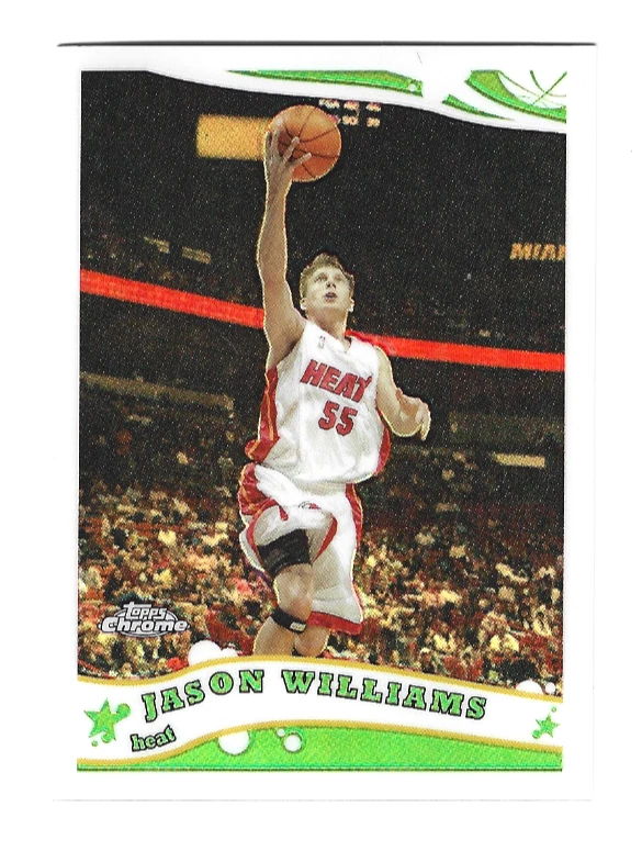 Topps Jason Williams Basketball Serial Numbered Sports Trading