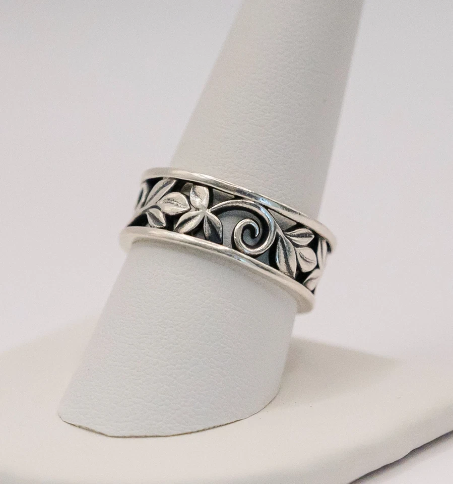 James Avery Abounding Vines sterling silver ring size 9.5 - Image 4 of 4