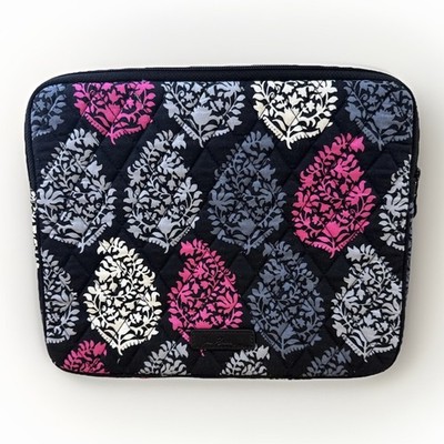 Vera Bradley E-Reader Sleeve - Northern Lights - Tablet Pink Black Gray 10x8