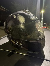 Nitro F317-VZ Modular Front Flip Motorcycle Helmet Size M Black