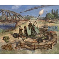 Zvezda ZV6170 1:72 British 40Mm Aa-Gun Bofors Mk 1/2 + Crew