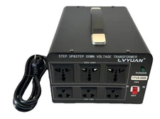 LVYUAN 3000 Watt Voltage Converter Transformer Heavy Duty Step Up/Down