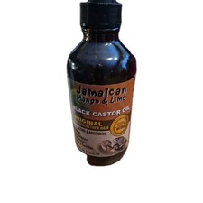Jamaican Mango  Lime Original Black Castor Oil, Strengthen Hair 4oz Ea