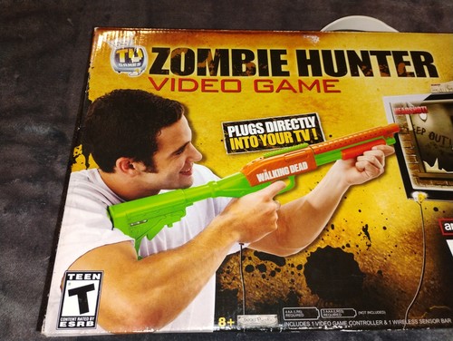 The Walking Dead: Zombie Hunter. Plug-and-Play Game Jakks Pacific - Sealed CIB - Picture 10 of 11