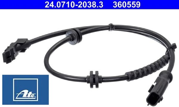ATE 24.0710-2038.3 Sensor FüR Raddrehzahl ABS Sensor Raddrehzahl FüR Renault-image