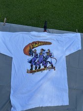Vintage Yamaha YZ Warriors Murina T-Shirt Mens Medium White Motocross Racing USA