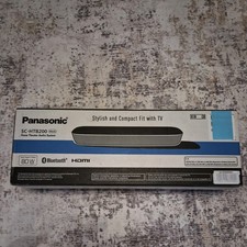 Image of Panasonic SC-HTB200EBK 80W All-in-One Soundbar with Bluetooth, Black