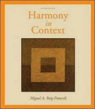 HARMONY IN CONTEXT By Miguel A. Roig-francoli - Hardcover