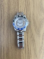 Batman GMT Watch Case & strap fits NH34 NH35 NH38 Movements