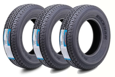 #ad ROCKMAN Trailer Tire ST175 80R13 8 Ply LR D 97M Steel Belted Radial 11169 Set3 $164.88