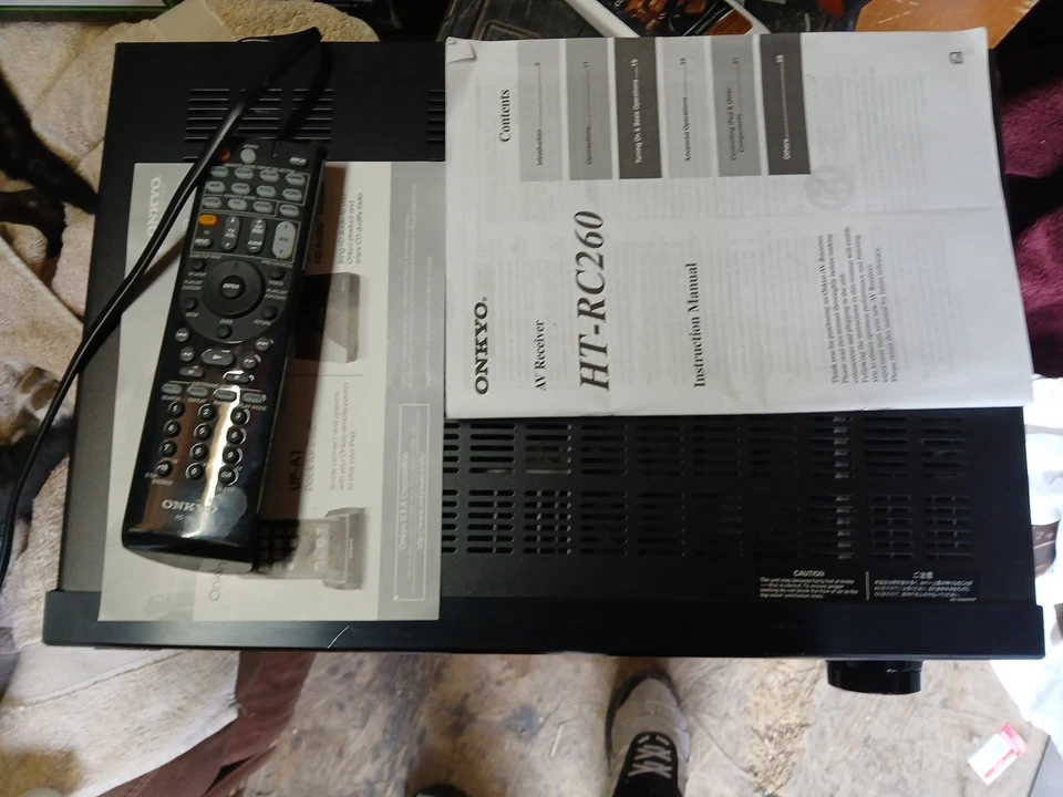 Receptor Onkyo HT RC260 7,2 canales 700 vatios Foto 3 de 4