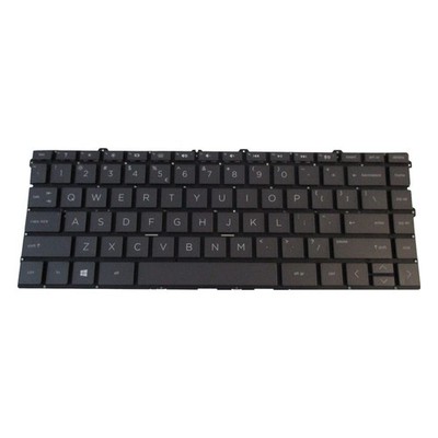 Black Backlit Keyboard for HP Spectre 13-AW Laptops