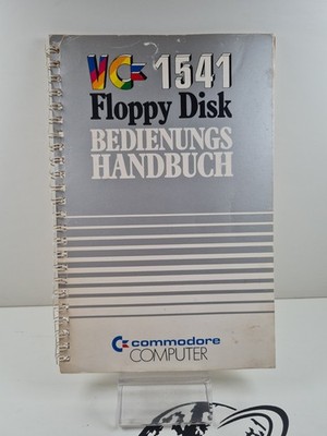 Commodore Computer Buch, VC-1541 Floppy Disk Bedineungshandbuch Gebraucht