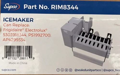 SUPCO 5303918344 Refrigerator Ice Maker Replacement BRAND NEW