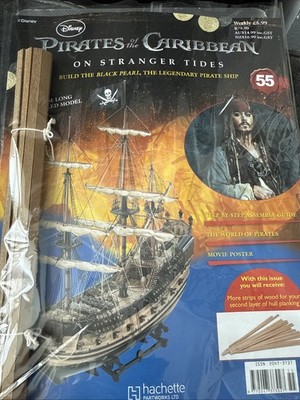 HACHETTE BUILD THE PIRATES OF THE CARIBBEAN BLACK PEARL SHIP AUSGABE 55