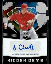 2020 Elite Extra Edition Jackson Cluff Hidden Gems Rookie Auto