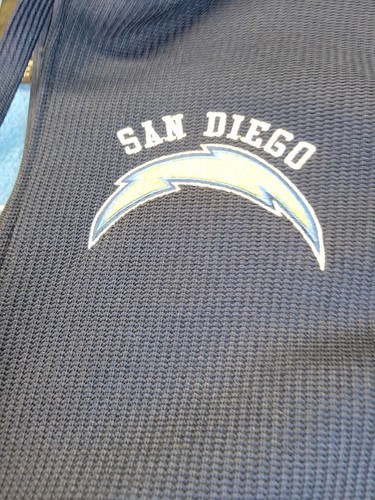 NFL - Men's 3XL San Diego Chargers Stitch Knit Full Zip Hoodie Sweatshirt New - Picture 7 of 11