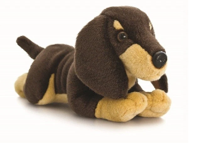 Peluche chien DACHSHUND 30cm - Photo 1/1