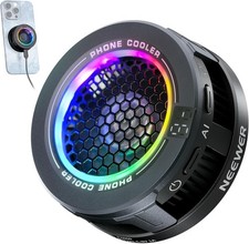 Magnetic Phone Cooler USB Fan RGB For iPhone Samsung