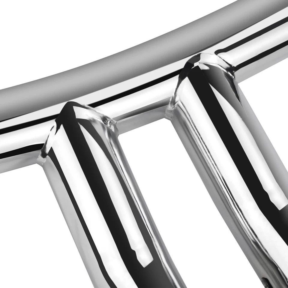 6/8" Rise Ape Hanger Drag Bar Chrome/Black Handlebar For Harley Dyna Low Rider . - image 4 of 4