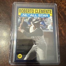 2021 Topps - 1986 Topps All-Star Baseball Roberto Clemente #86AS20 Blue