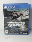 Tony Hawk's Pro Skater 1 + 2 Remastered (Sony PlayStation 4 PS4) Game Disc Case