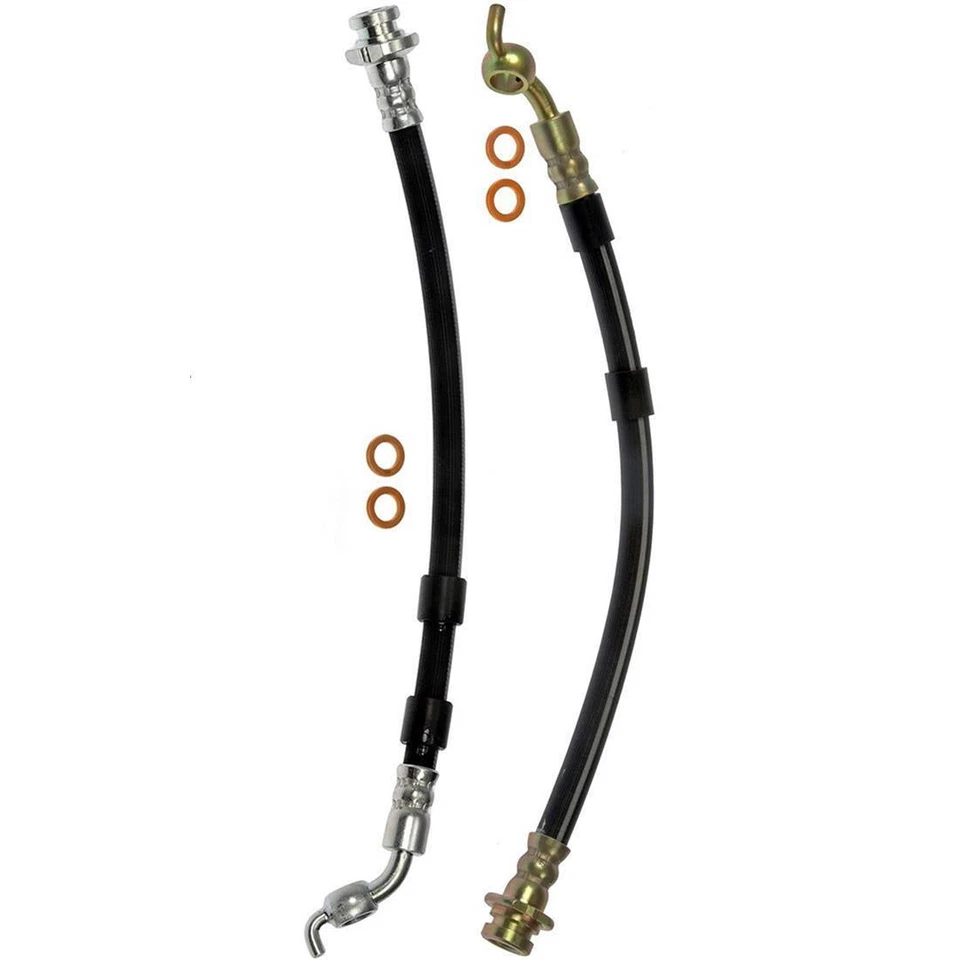 2X Manguera de línea de freno trasero primera parada para Nissan Murano 2003 2004 2005 2006 Foto 2 de 4