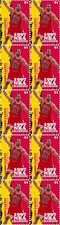 Jason Caffey Chicago Bulls 1997 NBA Champion Mint Stamp Strip of 10