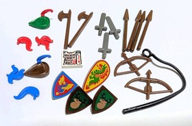 LEGO 6079 Dark Forest Fortress Elkwood with Minifigures Horse Cart Castle