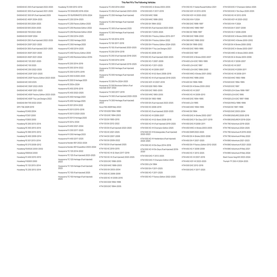Dirt Tricks Zirconium Rear Sprocket 52 Tooth Chromatic For Husaberg FE 250 Foto 2 de 4